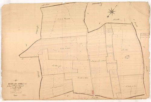 Bucey-en-Othe, section C dite de chaast, feuille n° 3, parcelles n°597-777
