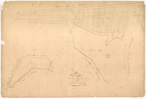 Buchères, section D dite des marots, feuille n° 1