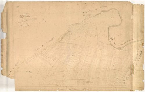 Buchères, section D dite des marots, feuille n° 2