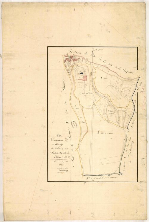 Chacenay, section E dite du château, feuille n° 2