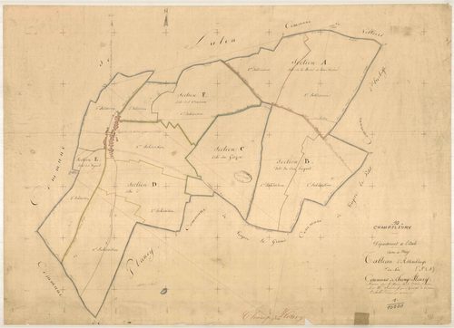 Champfleury, tableau d'assemblage