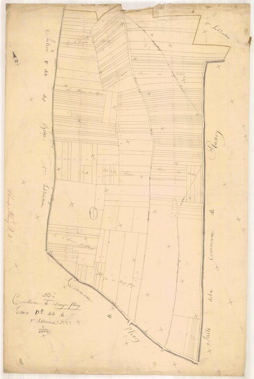 Champfleury, section D, feuille  n°  3