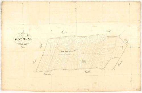 Channes, section E dite mont mains, feuille n° 3, parcelles n° 273-362
