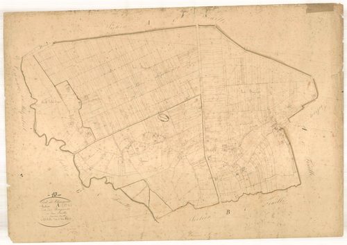 Chaource, section A dite des bruyères, feuille n° 3