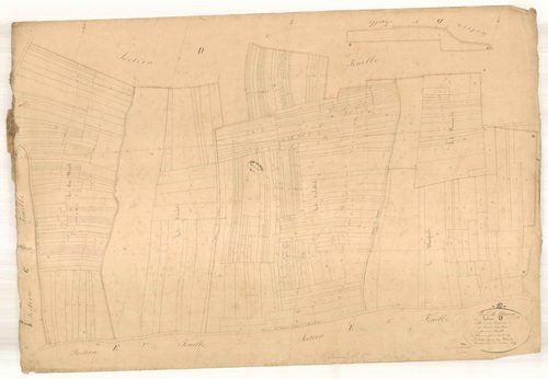 Chaource, section D dite des sadons, feuille n° 1, parcelles n° 1-350
