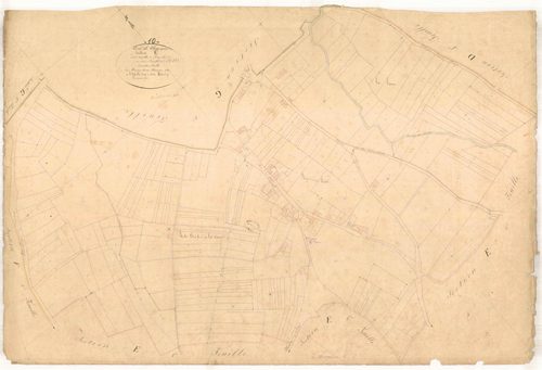 Chaource, section E dite des vieilles fourches, feuille n° 2, parcelles n° 61-361