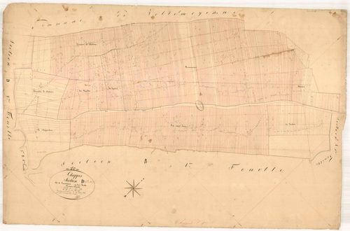 Chappes, section D dite site de remevois, feuille n° 1, parcelles n° 1-830