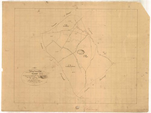 Charmoy, tableau d'assemblage