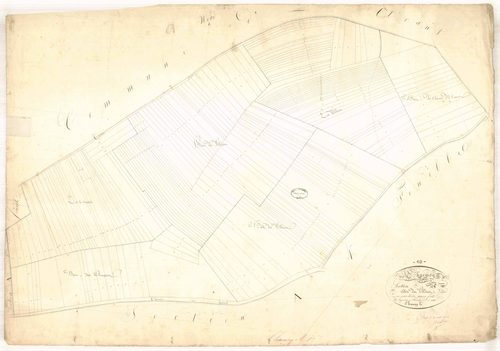 Charmoy, section A dite des villeres, feuille n° 1