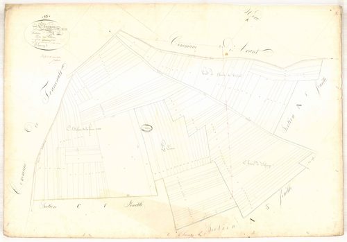 Charmoy, section A dite des villeres, feuille n° 2