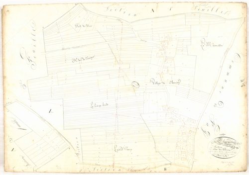 Charmoy, section A dite des villeres, feuille n° 4