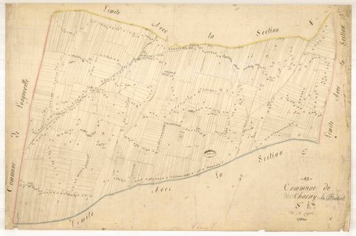 Charny-le-Bachot, section E dite des cayers