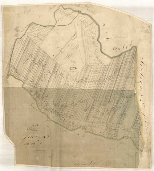 Châtres, section A dite des prés, feuille n° 1