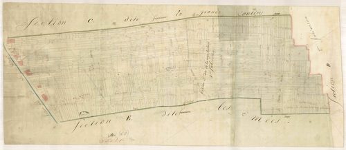 Châtres, section D dite de la voye Richard, feuille n° 1
