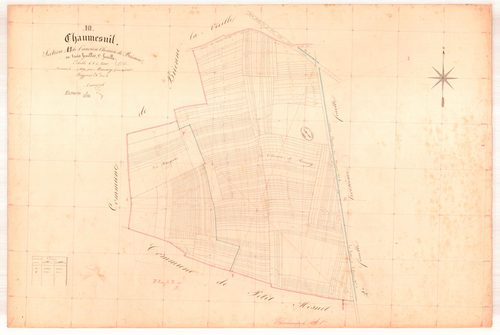 Chaumesnil, section A dite de l'ancien chemin de Brienne, feuille n° 1