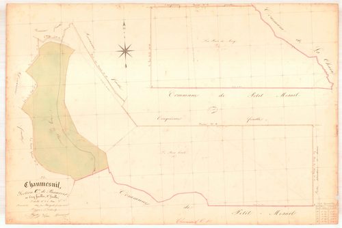 Chaumesnil, section C dite de beauvoir, feuille n° 4