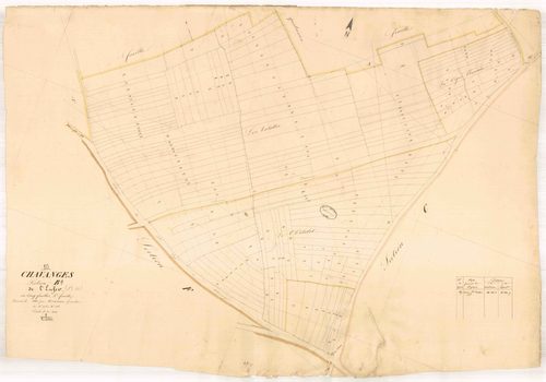 Chavanges, section B dite de l'enfer, feuille n° 5, parcelles n°1178-1336