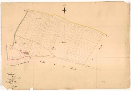 Chavanges, section F dite de la chapelle, feuille n° 1, parcelles n°1-120