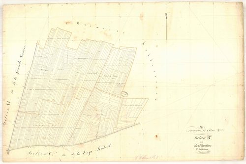 Le Chêne, section B dite de chailloux, feuille n° 2