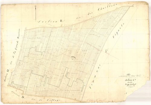 Le Chêne, section C dite de la Voye - Hubert