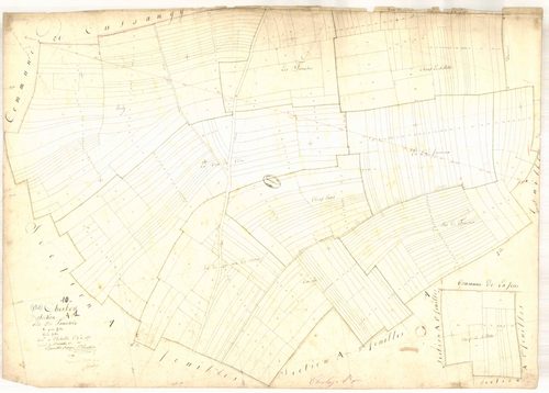 Chesley, section A dite de fourchois, feuille n° 1, parcelles n°1-332