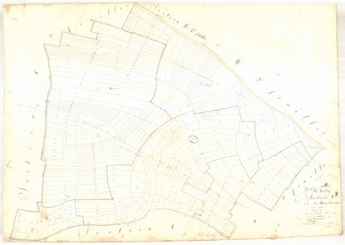 Chesley, section C dite de Mont-Severain, feuille n° 3, parcelles n°1229-1487