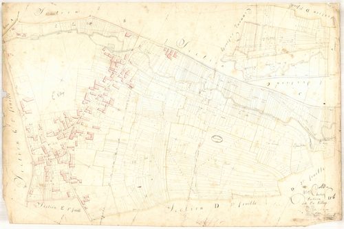 Chesley, section D dite du village, feuille n° 1, parcelles n°1-1012