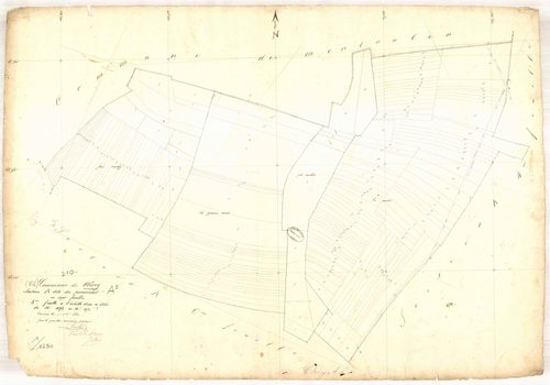 Clérey, section A dite pommerat, feuille n° 5, parcelles n°1193-1372