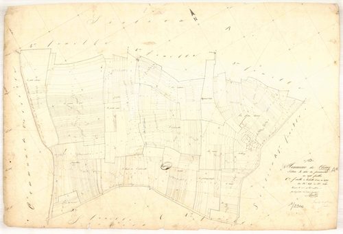 Clérey, section A dite pommerat, feuille n° 6, parcelles n°1373-2040