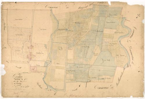 Coclois, section A dite des bas, feuille n° 1, parcelles n°1-768