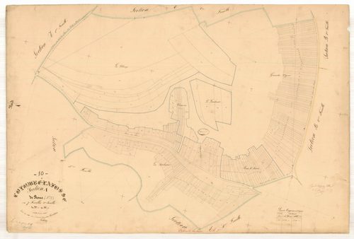 Colombé-la-Fosse, section A dite de Rome, feuille n° 3, parcelles n°203-405