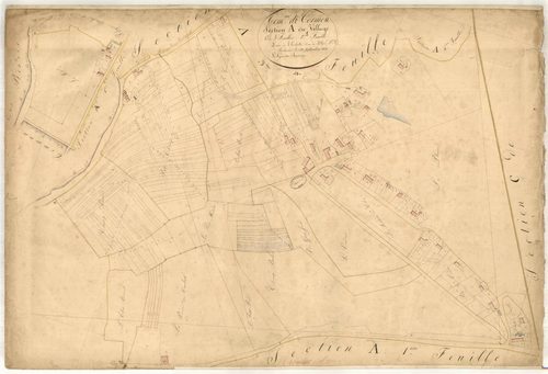 Cormost, section A dite du village, feuille n° 6