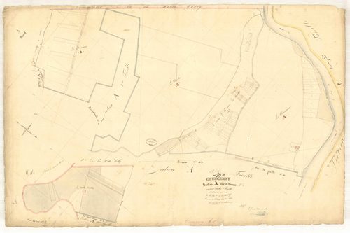 Courceroy, section A dite de borsin, feuille n° 2
