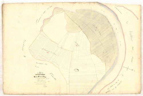 Courceroy, section B dite du village, feuille n° 8