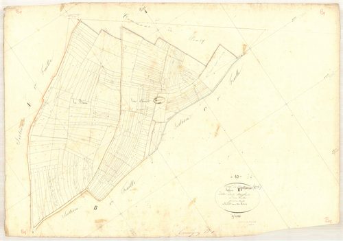 Coussegrey, section B dite des angles, feuille n° 1, parcelles n° 1-233