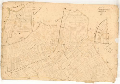 Coussegrey, section C dite des mailles, feuille n° 4, parcelles n° 1016-1468