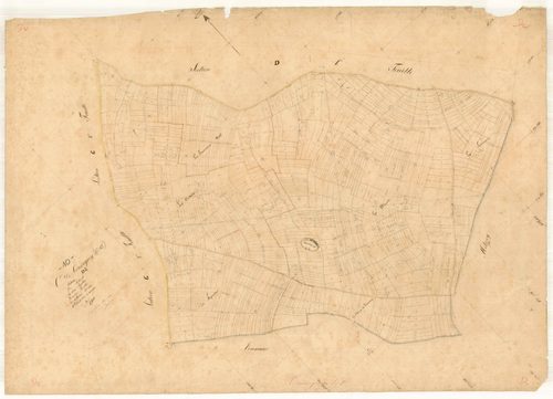 Coussegrey, section D dite des alouets, feuille n° 2, parcelles n° 566-1200