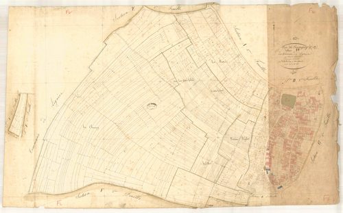 Coussegrey, section F dite du chemin de la Lignière, feuille n° 2, parcelles n° 372-1172