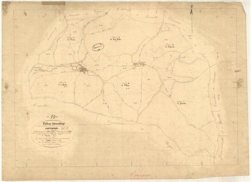 Couvignon, tableau d'assemblage