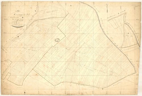 Couvignon, section B dite du val perdu, feuille n° 1, parcelles n° 1-245