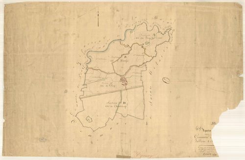 Crancey, tableau d'assemblage