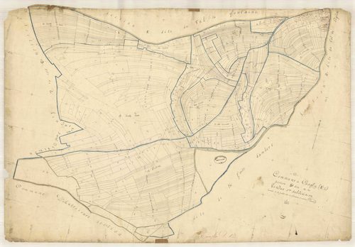 Cunfin, section D dite de la vendue, feuille n° 1