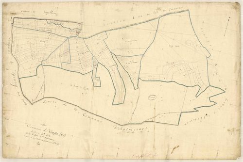 Cunfin, section D dite de la vendue, feuille n° 2