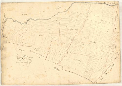 Cussangy, section D dite de corpeau, feuille n° 1