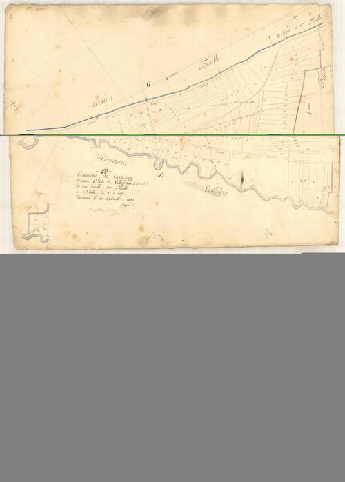 Cussangy, section F dite de Villefranc, feuille n° 1