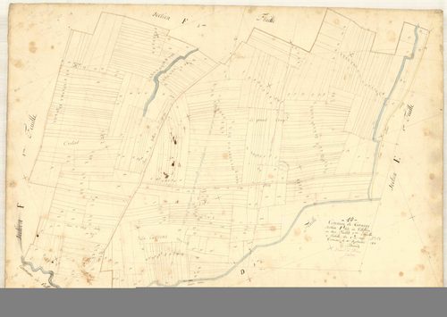 Cussangy, section F dite de Villefranc, feuille n° 3