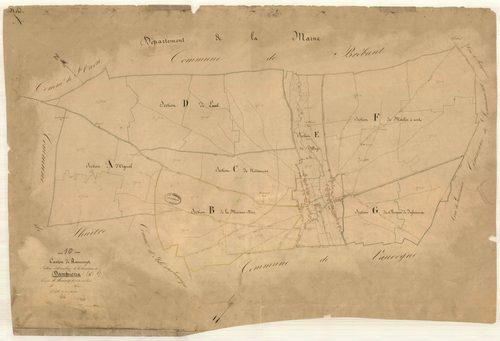 Dampierre, tableau d'assemblage