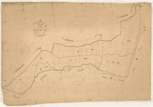 Davrey, section A dite de maraud, feuille n° 1, parcelles n° 1-144