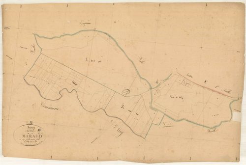 Davrey, section A dite de maraud, feuille n° 2, parcelles n° 145-197