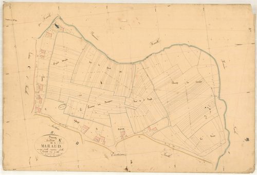 Davrey, section A dite de maraud, feuille n° 5, parcelles n° 747-963